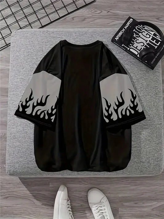 The 3D printed men's T-shirt for the summer of 2025 is a bestseller for sports fitness exercise casual fashion and lightness